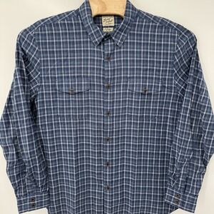 Lucky Brand Men's XL Long Sleeve Button Up‎ Multicolor Striped Pockets Casual